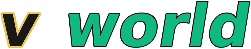 v world logo